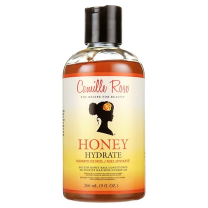Camille Rose Honey Hydrate Hidrato De Miel / Miel Hydrate Golden Honey Base Conditioned - 9 fl oz