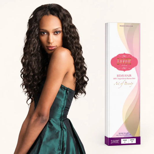 Divine Euro Deep Wave Human Hair Weave 12 inch Ultimate Beauty Supply