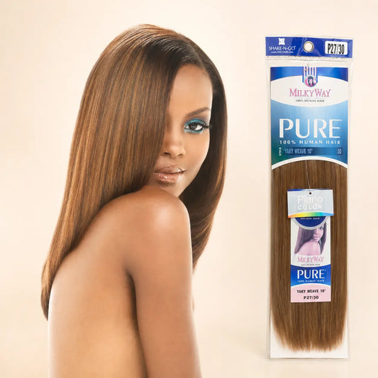 Human Hair Weave MilkyWay Pure Yaky Ultimate Beauty Supply