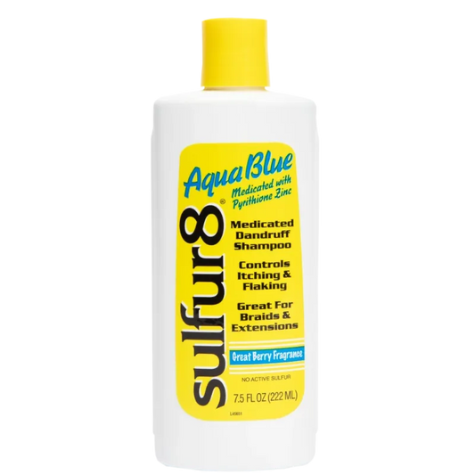 Sulfur8 Aqua Blue Medicated Dandruff Shampoo