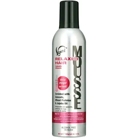 VIGOROL RELAXED HAIR MOUSSE - Pink 12 Oz