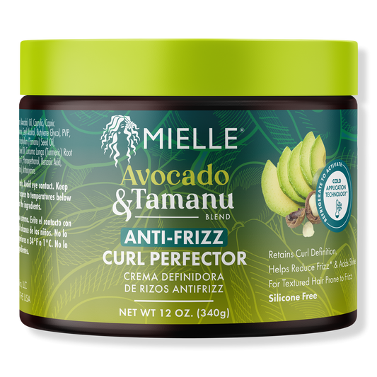 Mielle Avocado & Tamanu Anti-Frizz Curl Perfector - 12 Oz