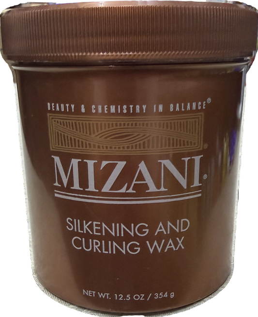 Mizani Silkening And Curling Wax - 12.5 Oz