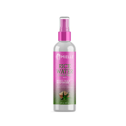 Mielle Rice Water & Aloe Vera Braid & Scalp Moisturizer - 8 Oz