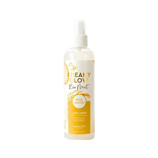 ABSOLUTE NEW YORK DREAMY GLOW RICE MIST | HYDRATING TONER WITH RICE WATER & COLLAGEN – 8.45 OZ