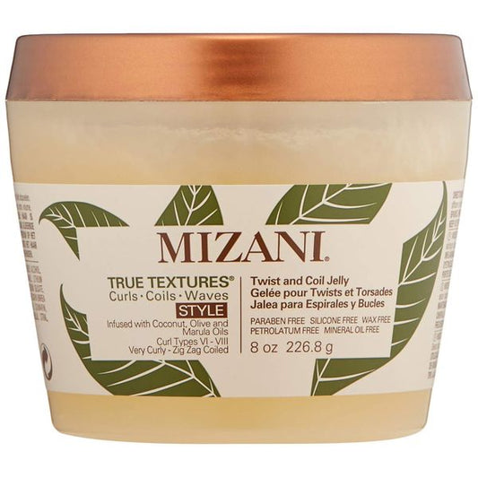 MIZANI TRUE TEXTURES TWIST AND COIL JELLY, 8 oz