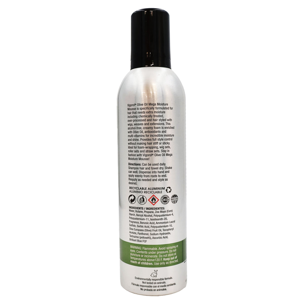 vigorol Olive Oil Mega Moisture Mousse Green Vigorol