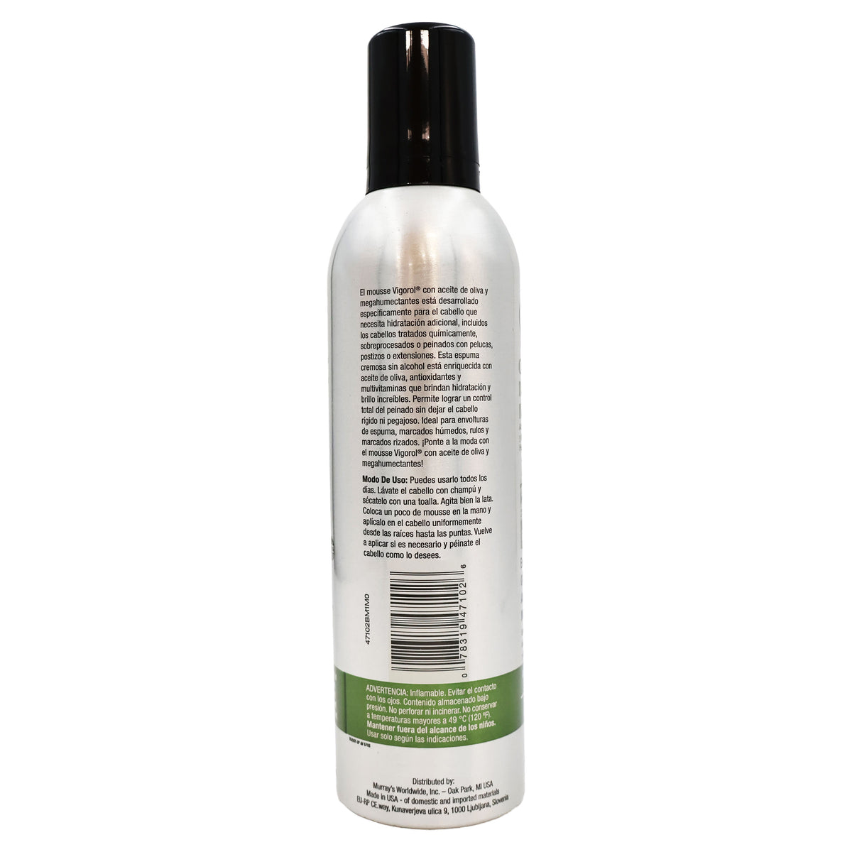 vigorol Olive Oil Mega Moisture Mousse Green Vigorol