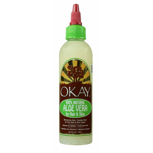 OKAY Pure Naturals 100% Natural Aloe Vera Oil - 4 oz / 118 ml