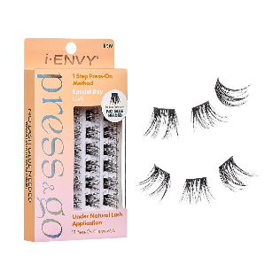 iEnvy Press & Go Press On Cluster Lashes Kiss