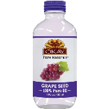 OKAY PURE NATURALS GRAPE SEED 100% PURE OIL, 1 oz