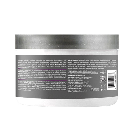 DESIGN ESSENTIALS Almond Butter Express Instant Moisturizing Conditioner, 11 oz