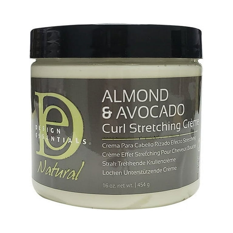 Design Essentials Natural Almond & Avocado Curl Stretching Creme, 16 oz
