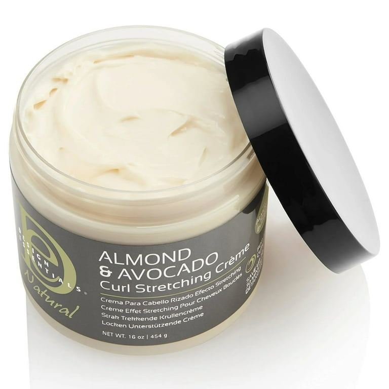 Design Essentials Natural Almond & Avocado Curl Stretching Creme, 16 oz