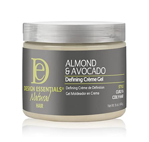 Design Essentials Natural Almond & Avocado Defining Creme Gel For All Curl Types - 16 Oz