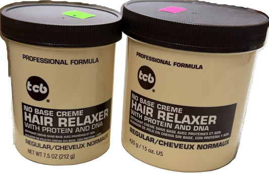 TCB No Base Creme Hair Relaxer With Protein And DNA