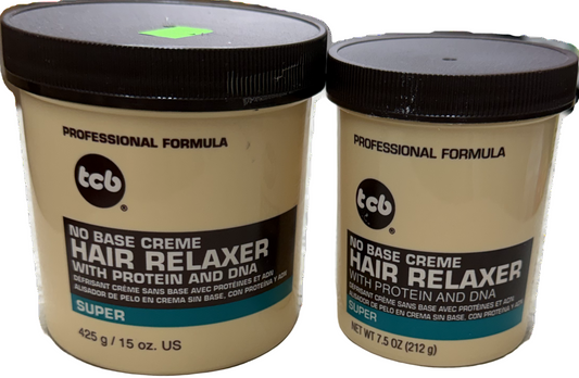 TCB SUPER No Base Creme Hair Relaxer With Protein And DNA