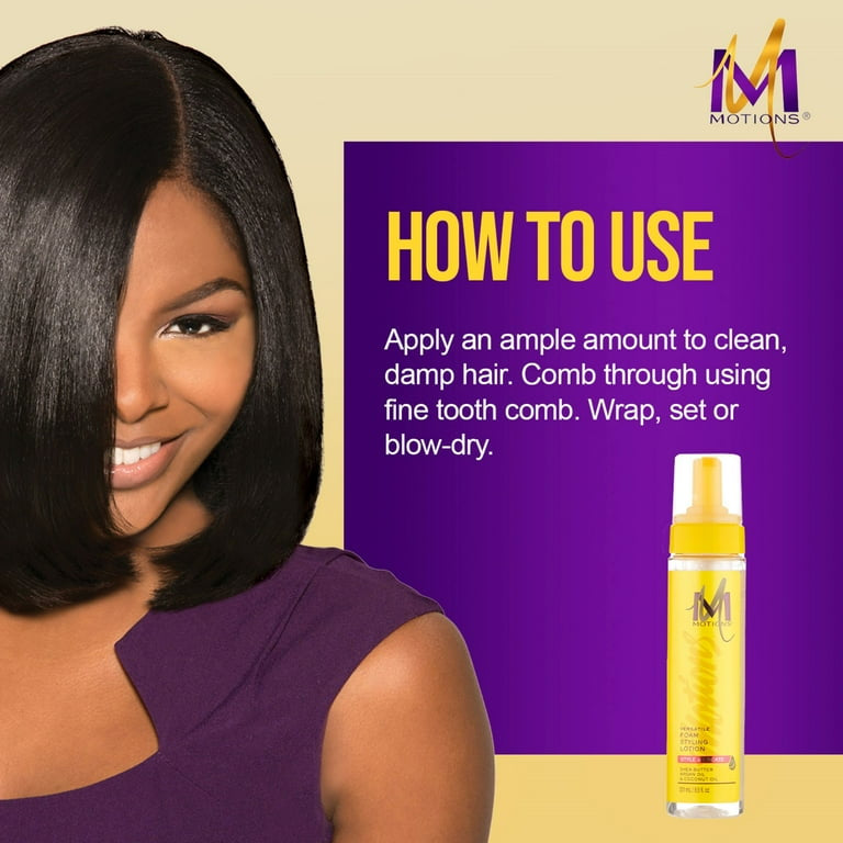 Motions Style & Create Versatile Foam Styling Lotion 8.5 fl. oz. Pump, Moisturizing, Unisex