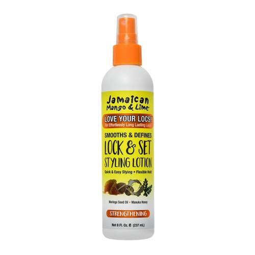 Jamaican Mango & Lime Lock & Set Styling Lotion 8 oz Jamaican Mango & Lime