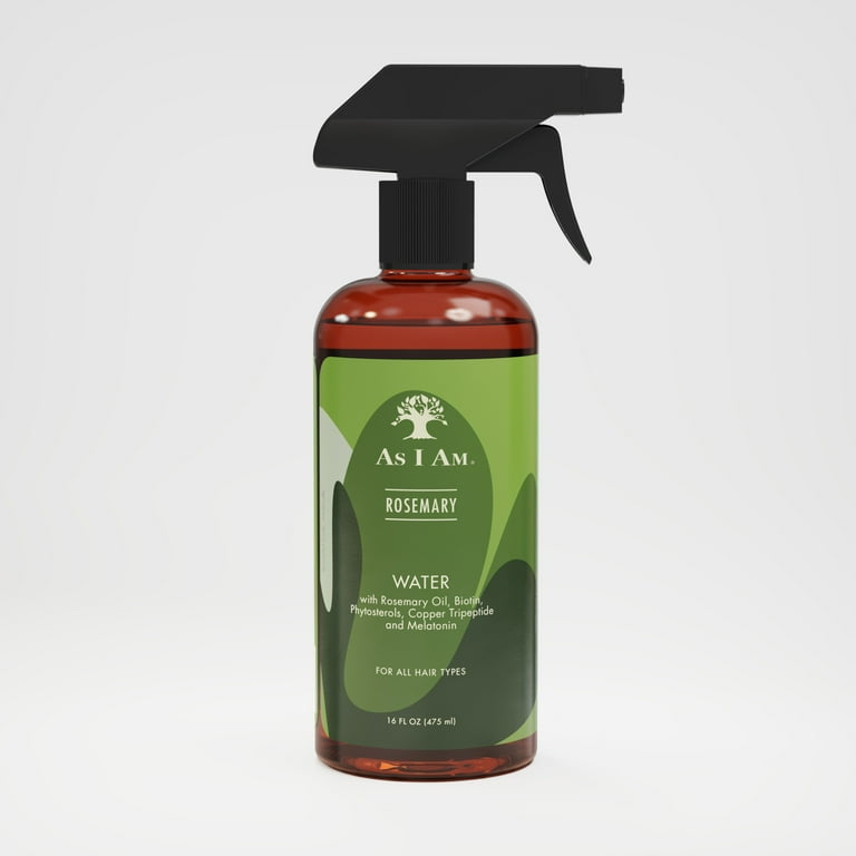 As I Am Rosemary Water 16 fl. oz., All Hair Type, Moisturizing, Unisex