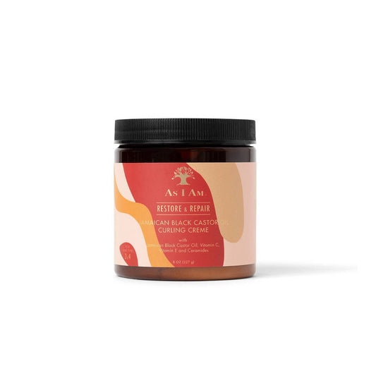 As I Am Restore & Repair Jamaican Black Castor Oil Curling Cream - 8oz