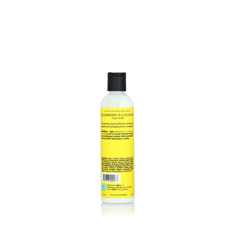 Curls Blueberry and Coconut Hair Milk Conditioner, 8 oz