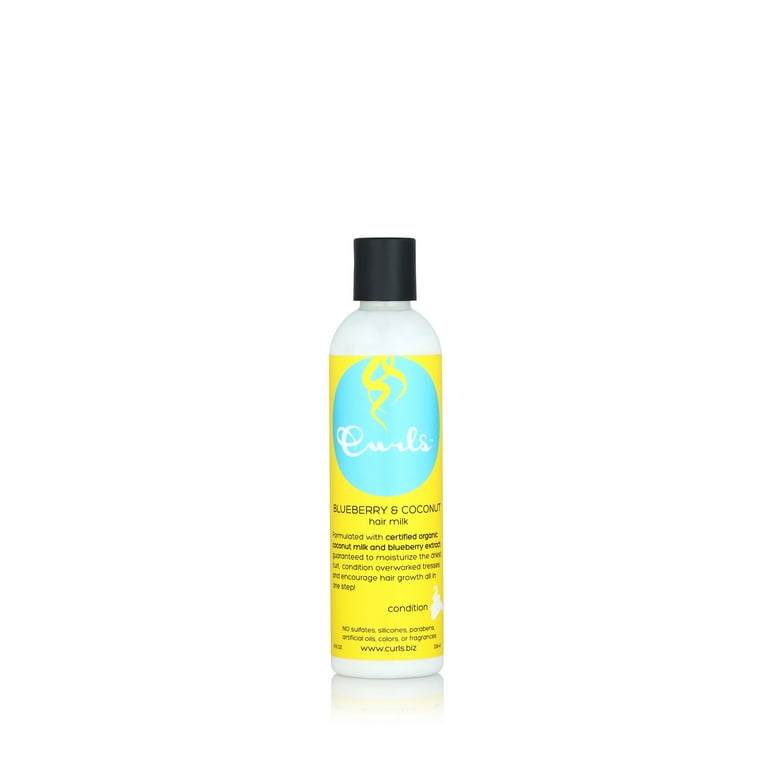 Curls Blueberry and Coconut Hair Milk Conditioner, 8 oz