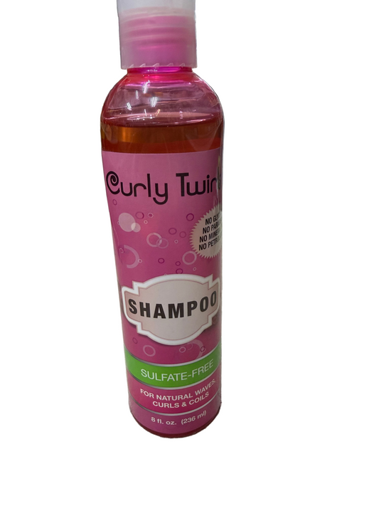 Curly Twirls Shampoo Sulfate-Free, 8 oz