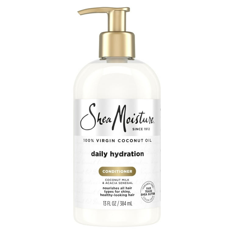 SheaMoisture Daily Hydrating Conditioner 100% Virgin Coconut Oil, 13 oz