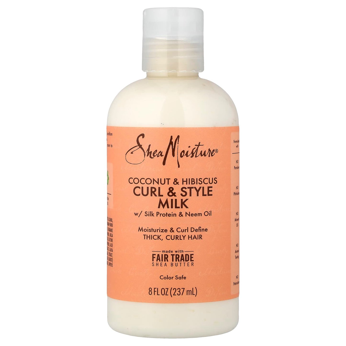 SheaMoisture Curl & Style Milk, Coconut & Hibiscus, 8 fl oz (237 ml)