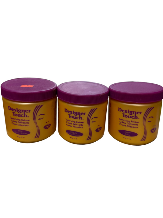 Designer Touch Texturizing Relaxer (mild, regular, super), 454g