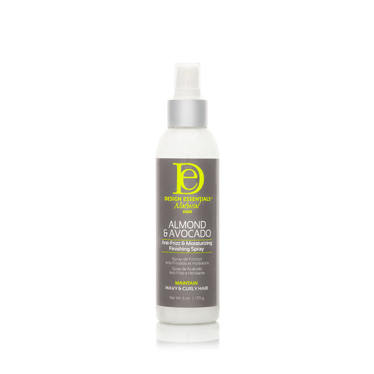 Design Essentials Almond & Avocado ANTI-FRIZZ & MOISTURIZING FINISHING SPRAY, 6 oz