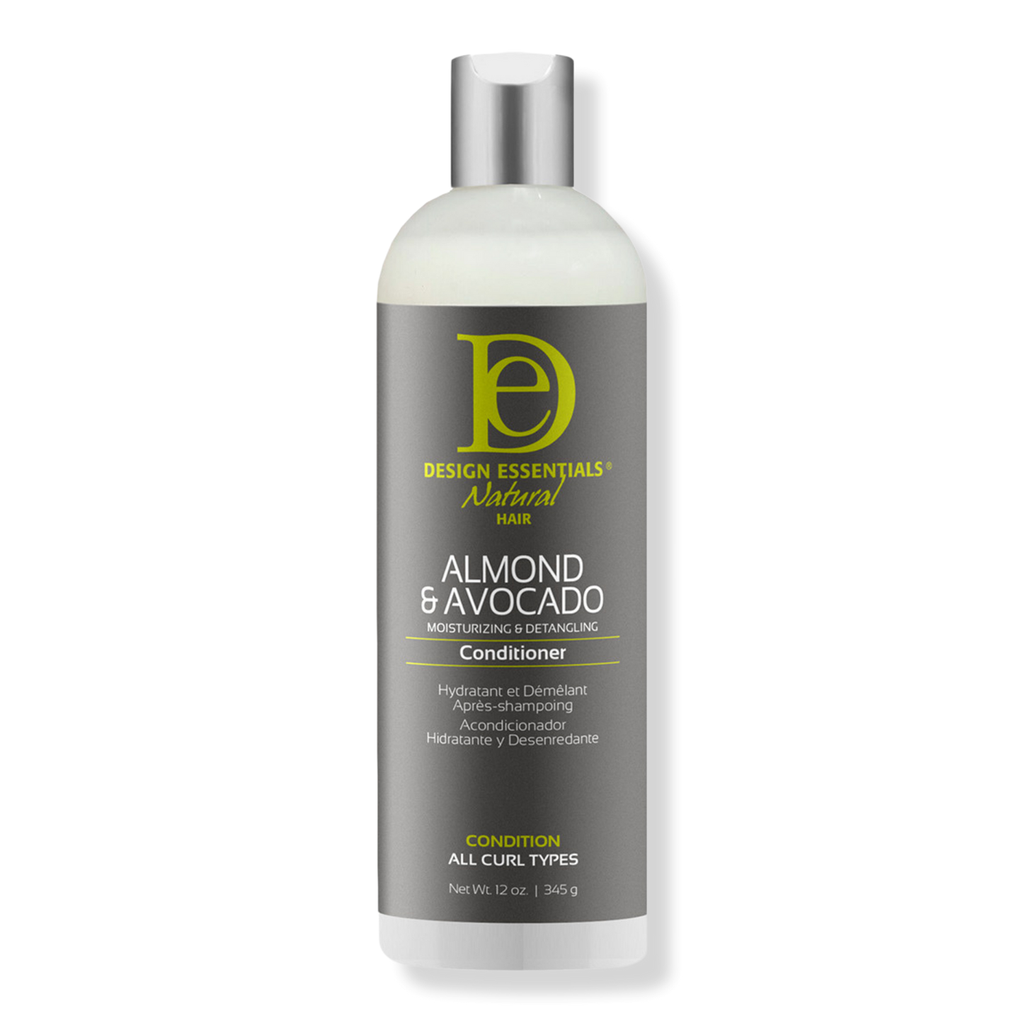 Design Essentials Almond & Avocado Moisturizing & Detangling Conditioner, 12 oz