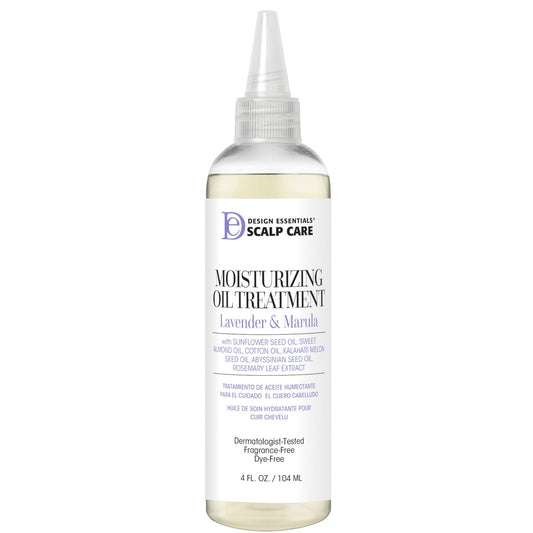 Design Essentials Scalp Care Moisturizing Oil Treatment Lavendar & Marula, 4 oz