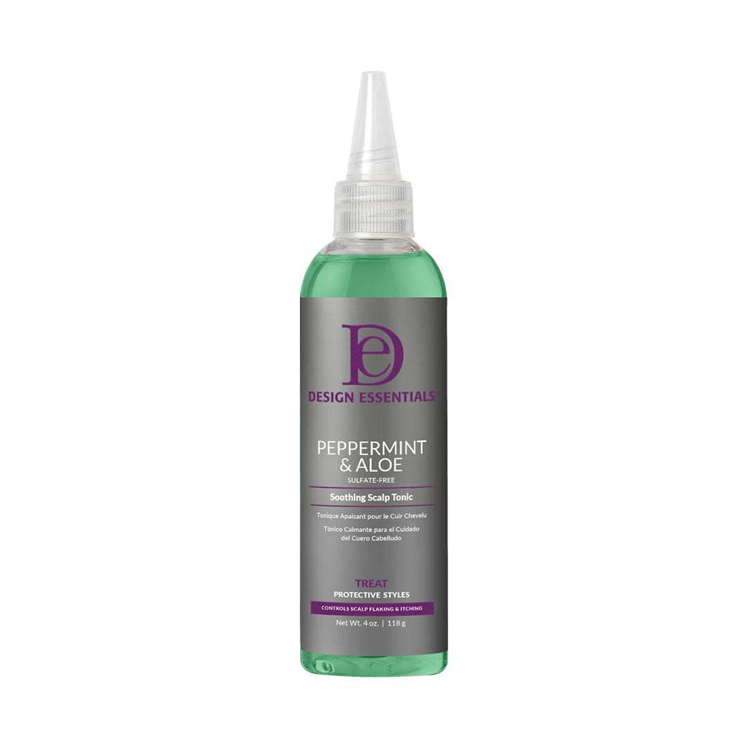 DESIGN ESSENTIALS Peppermint & Aloe Soothing Scalp Tonic, 4 oz