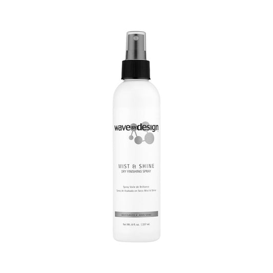 Wave By Design Mist & Shine Dry Finishing Spray, 8 oz