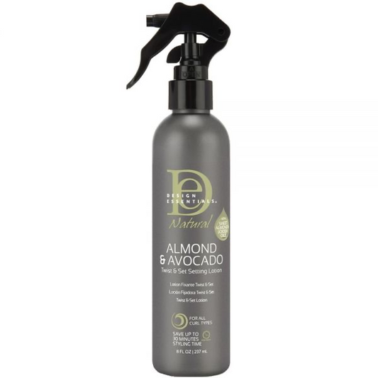 Design Essentials Almond & Avocado Twist & Set Setting Lotion, 8 oz