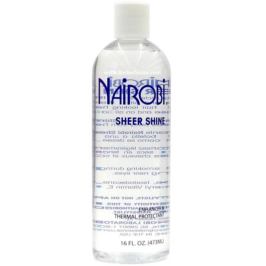 Nairobi Sheer Shine Enhancer & Thermal Protectant, 16 oz