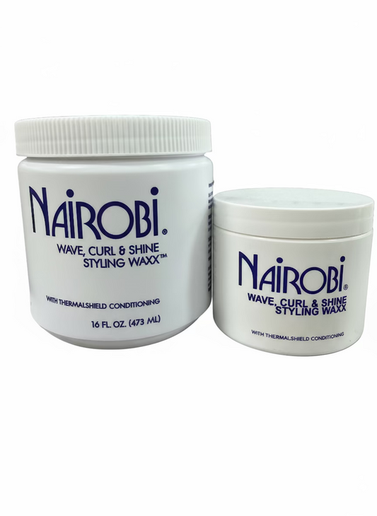 Nairobi Wave, Curl & Shine Styling Waxx With Thermalshield Conditioning (Choose Size)