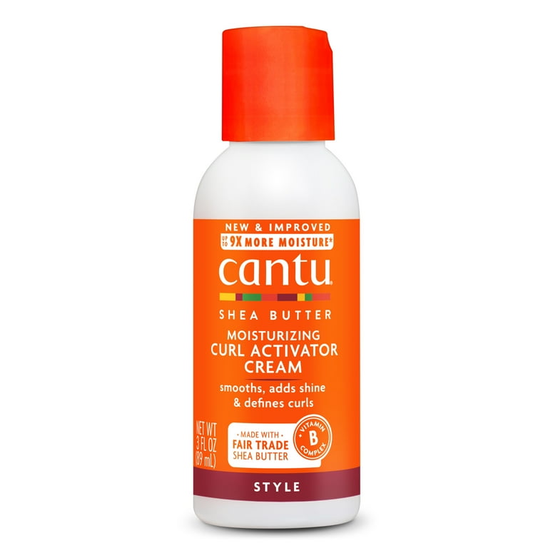 Cantu Moisturizing Curl Activator Cream with Shea Butter, 3 fl oz
