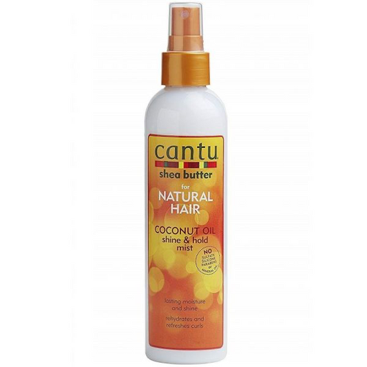 Cantu Shea Butter For Natural Hair Coconut Oil Shine & Hold Mist, 8 oz