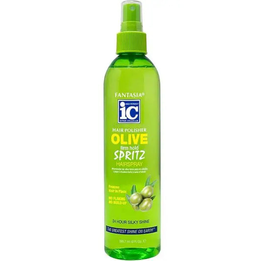 Fantasia IC Olive Firm Hold Spritz Hairspray — 10 oz spritz bottle