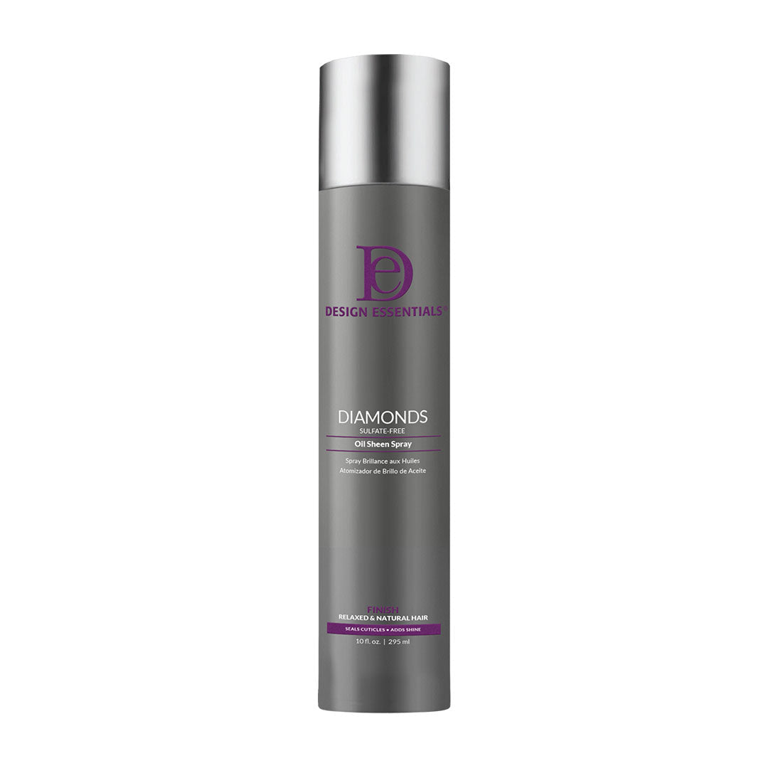 DESIGN ESSENTIALS Diamonds Sulfate-Free Oil Sheen Spray, 10 oz