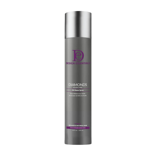 DESIGN ESSENTIALS Diamonds Sulfate-Free Oil Sheen Spray, 10 oz