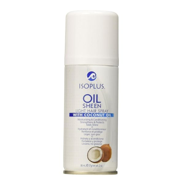 Isoplus Oil Sheen Light Hair Spray With Coconut Oil (choose size)