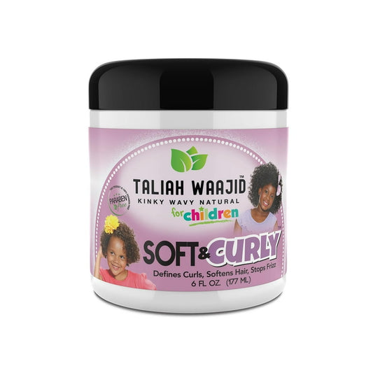 Taliah Waajid Soft Curly Cream, Clarifying Hair Treatment, 6 Fl Oz