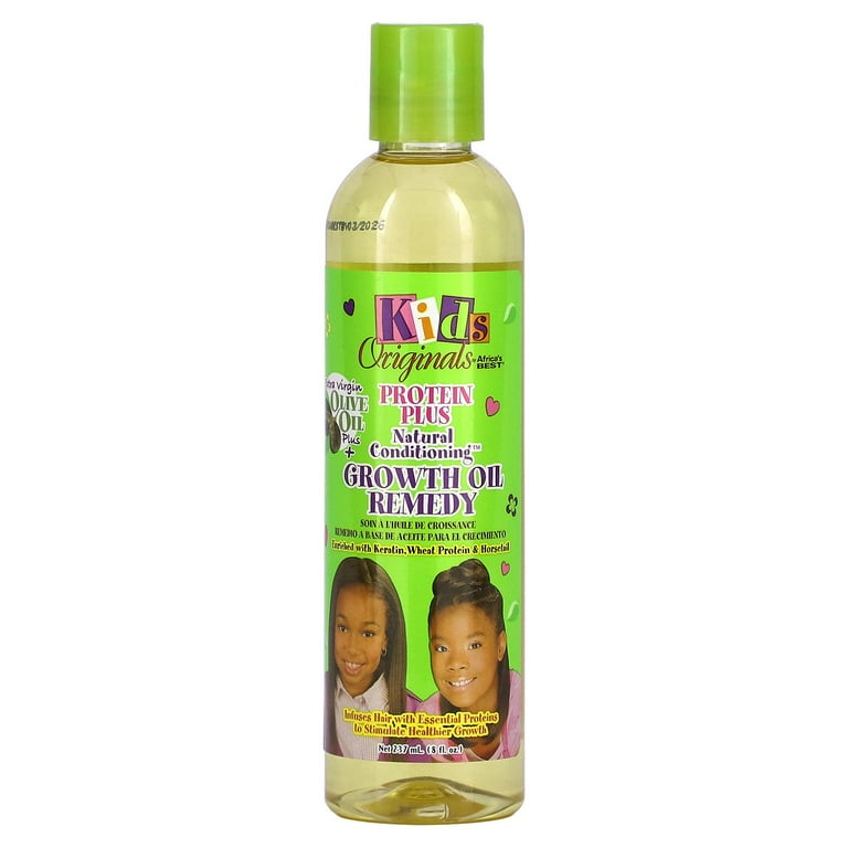 Africa's Best Kids Protein Plus Natural Conditioning Growth Oil Remedy – 8 oz