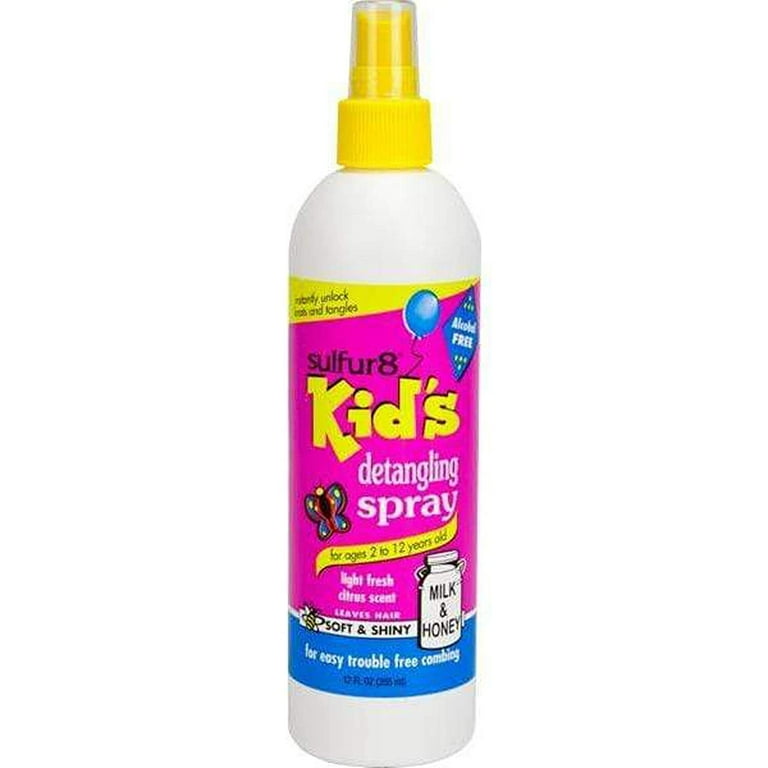 Sulfur8 Kid’s Detangling Spray – 12 oz