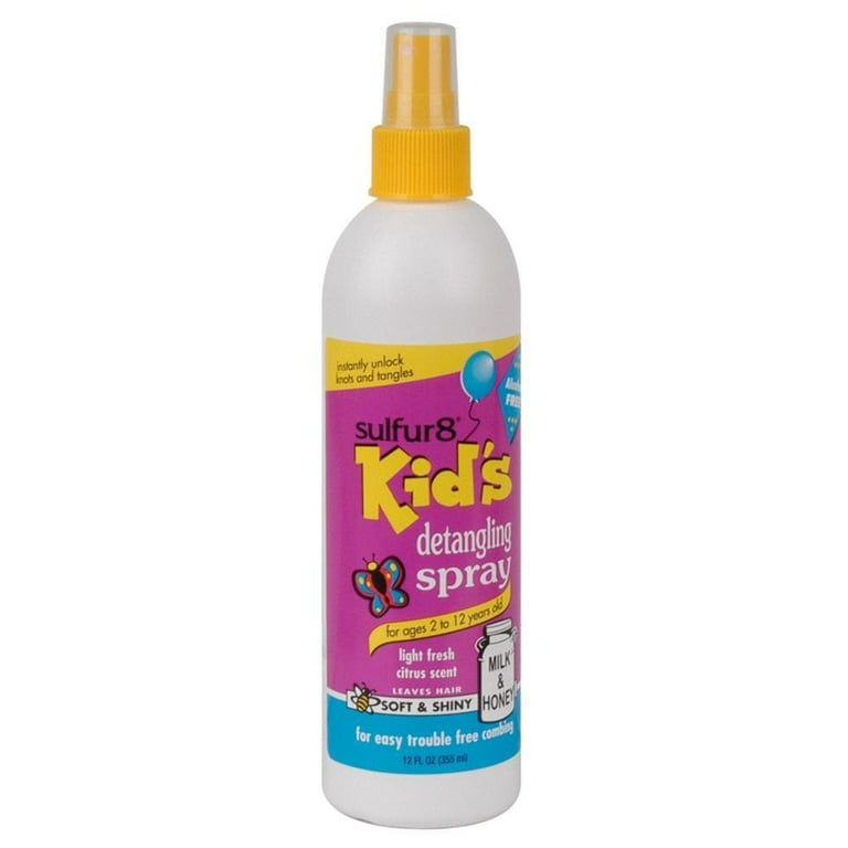 Sulfur8 Kid’s Detangling Spray – 12 oz