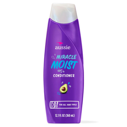 Aussie Miracle Moist Conditioner 12.1 oz